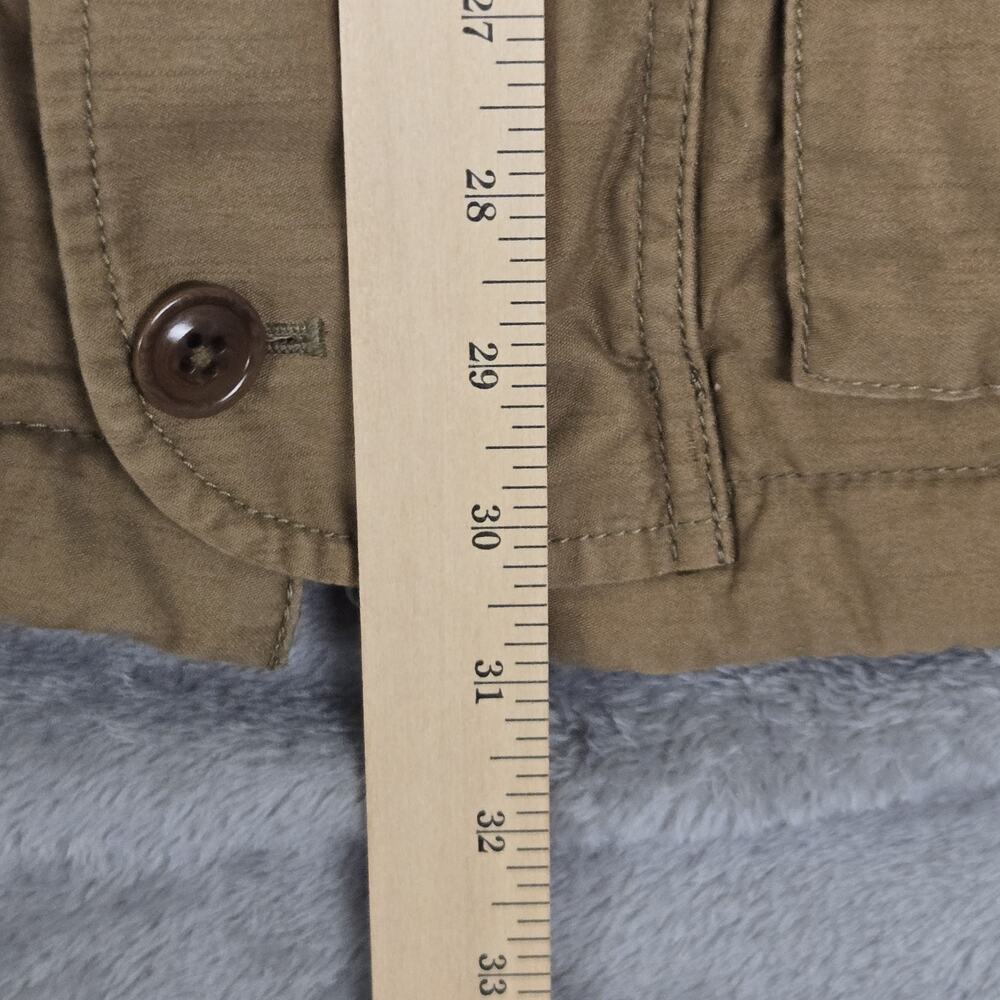 J. Crew NX-631 M65 Military / Mechanic Field Jacket MENS M Hooded Khaki Brown - Picture 9 of 12